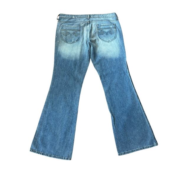 Vintage Mossimo Jeans Bootcut Low Rise Y2K 100% Cotton Sz 15 - Picture 3 of 9